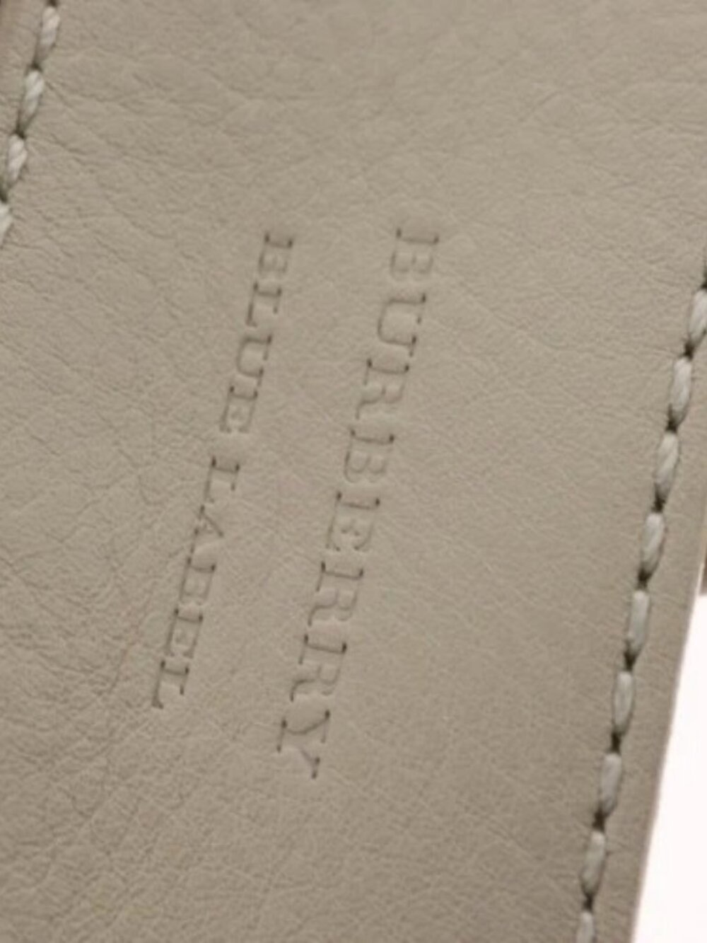 BURBERRY Nova Check Blue Label Hand Bag Canvas Black Auth 163921 - Picture 11 of 16